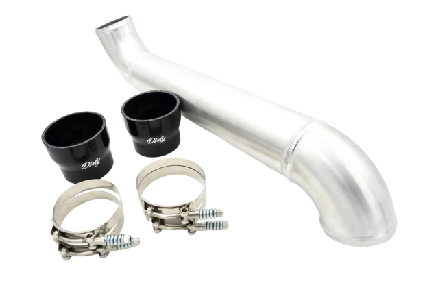2012-2016 Duramax Dirty Cold Side Passenger Intercooler Pipe (LML-INT-A094)