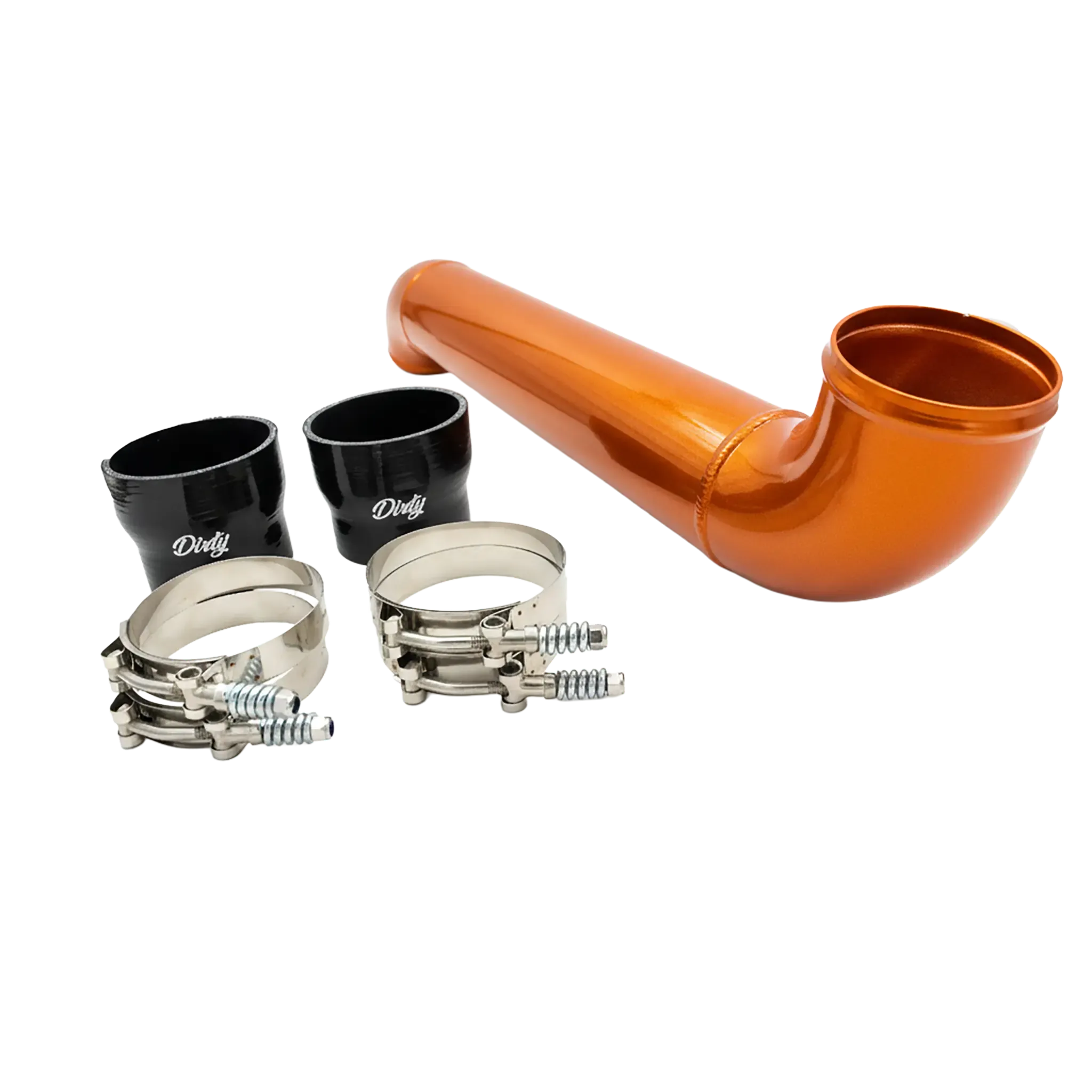 2012-2016 Duramax Dirty Cold Side Passenger Intercooler Pipe (LML-INT-A094)