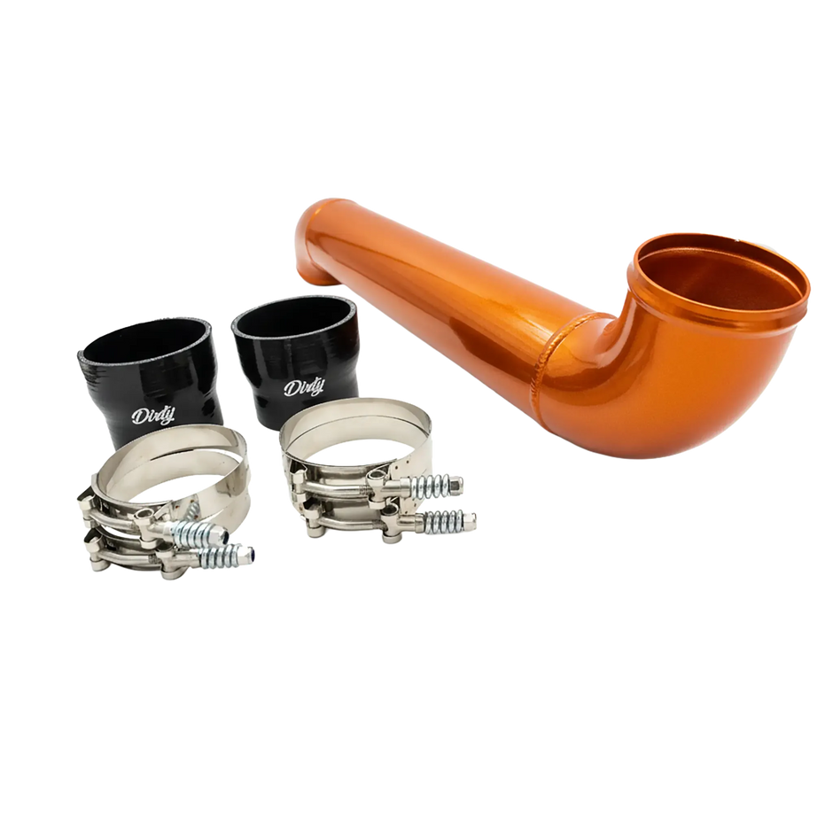 2012-2016 Duramax Dirty Cold Side Passenger Intercooler Pipe (LML-INT-A094)
