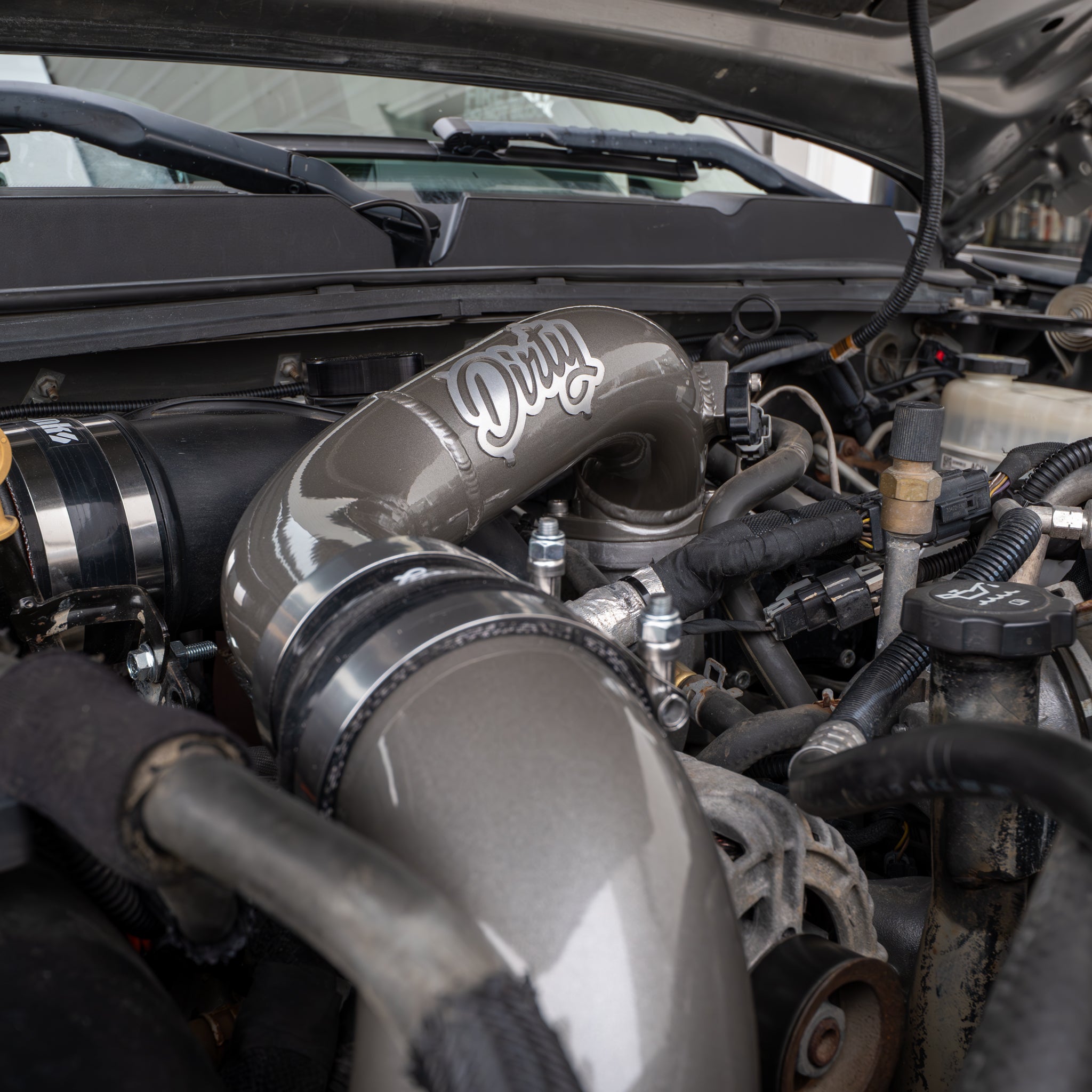 2012-2016 Duramax High Flow Dirty Intercooler Piping Kit (LML-INT-A150)