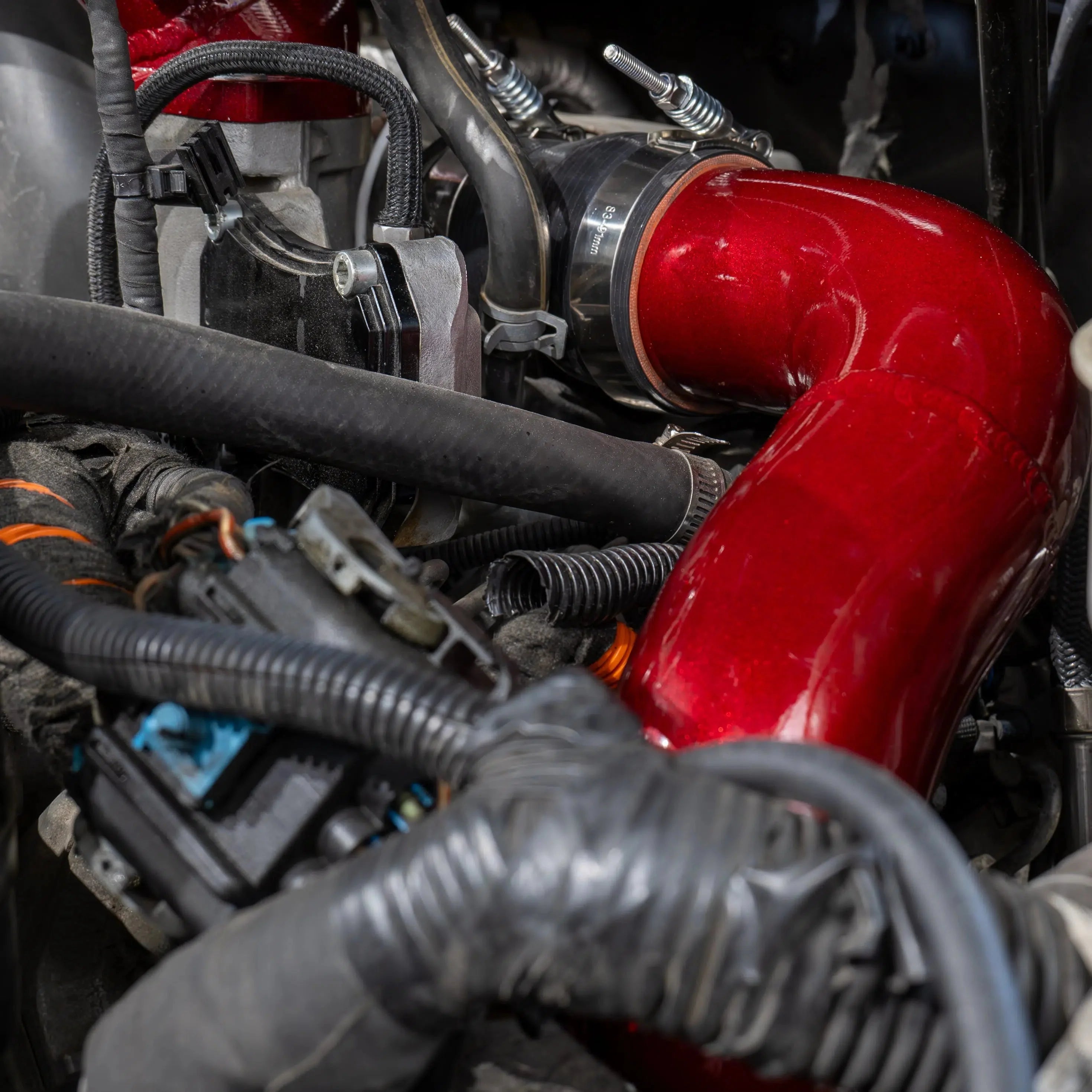 2012-2016 LML Duramax Dirty Intercooler Piping Kit (LML-INT-A103-0527)