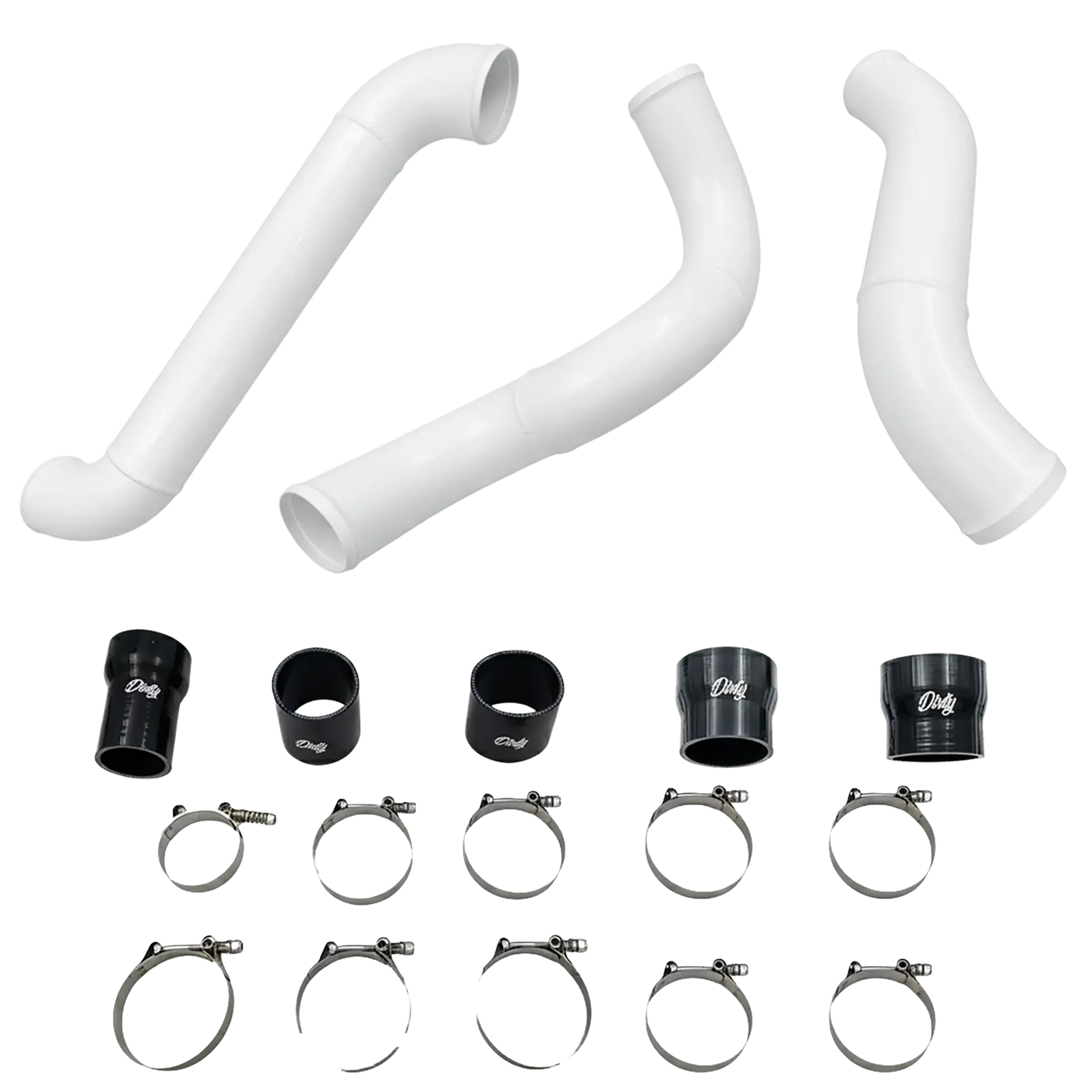2012-2016 Duramax High Flow Dirty Intercooler Piping Kit (LML-INT-A150)
