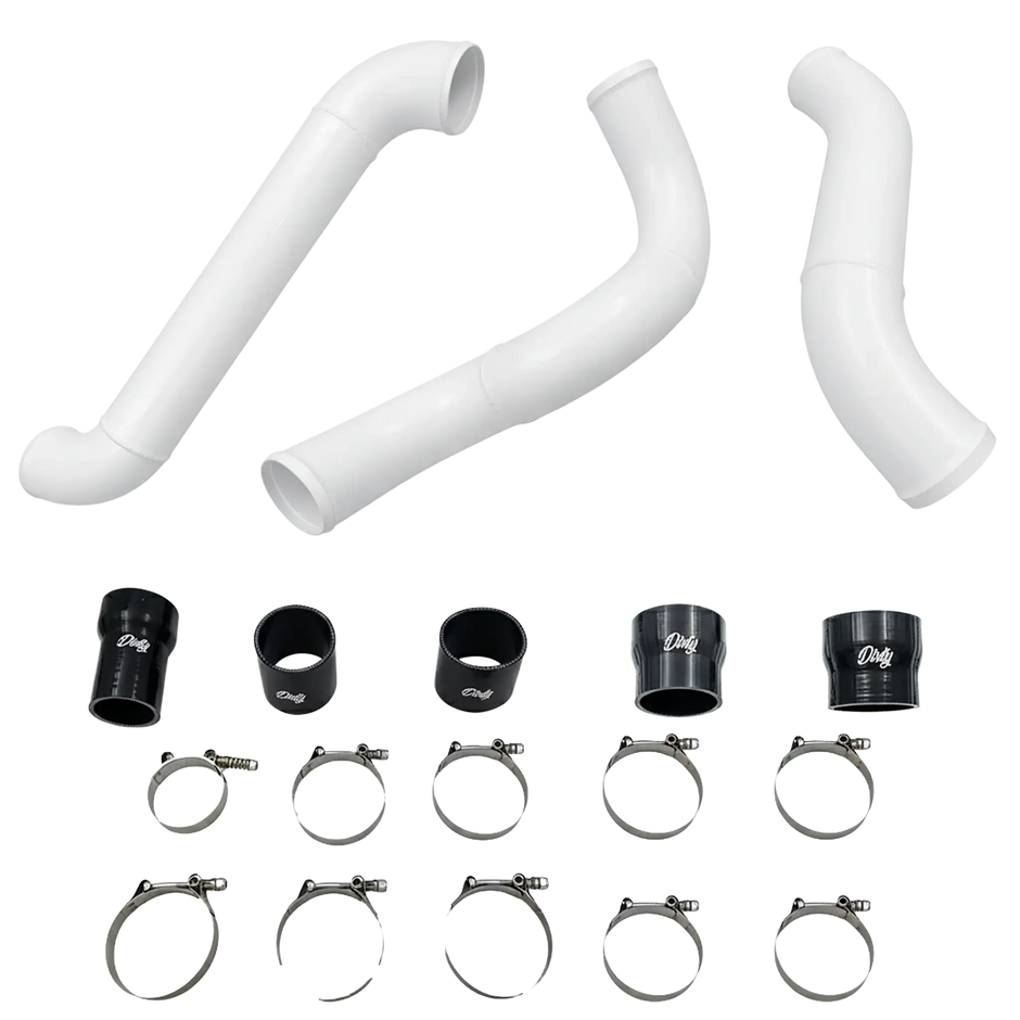 2012-2016 Duramax High Flow Dirty Intercooler Piping Kit (LML-INT-A150)