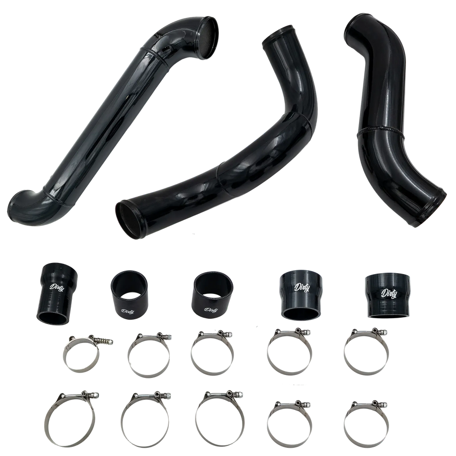 2012-2016 Duramax High Flow Dirty Intercooler Piping Kit (LML-INT-A150)