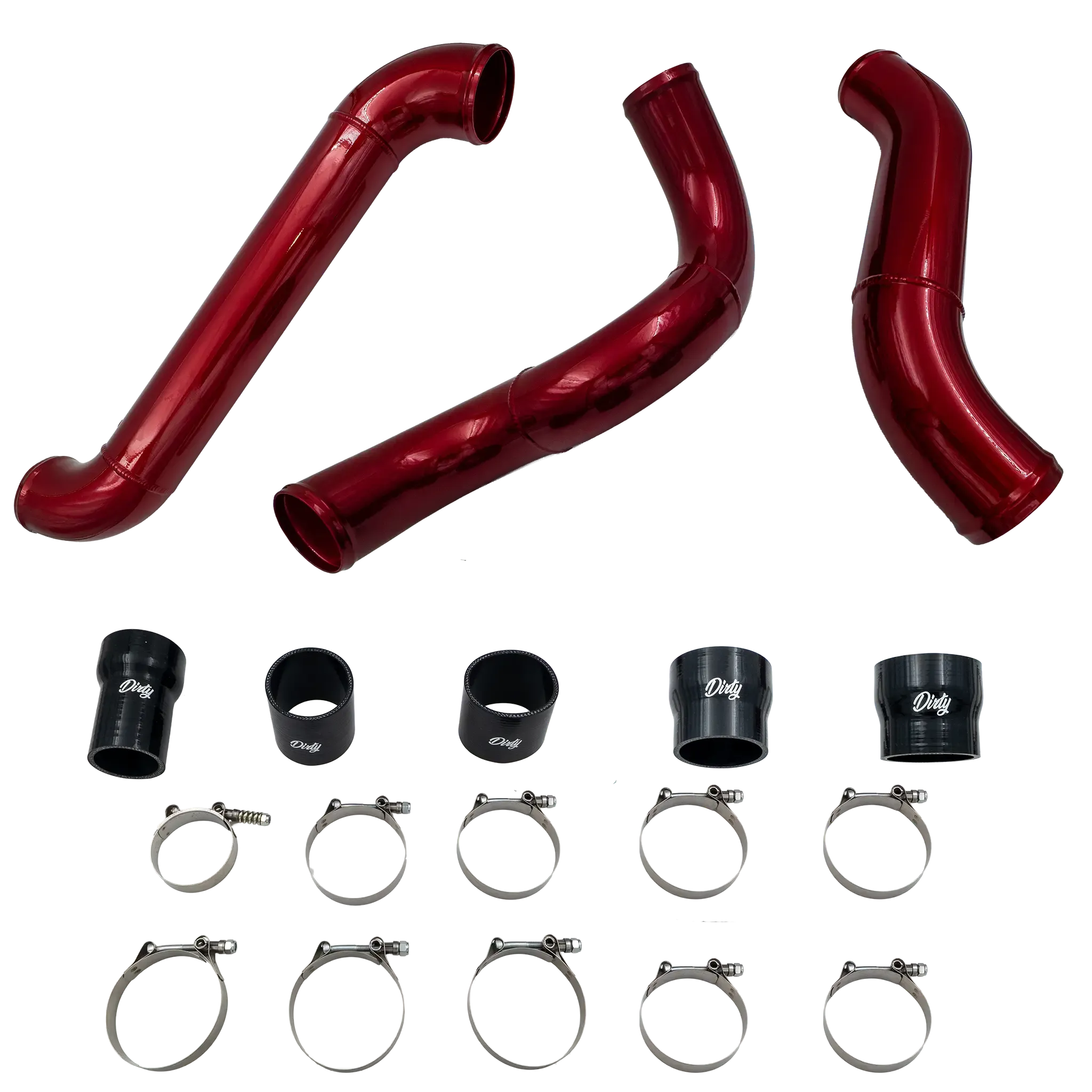 2012-2016 Duramax High Flow Dirty Intercooler Piping Kit (LML-INT-A150)