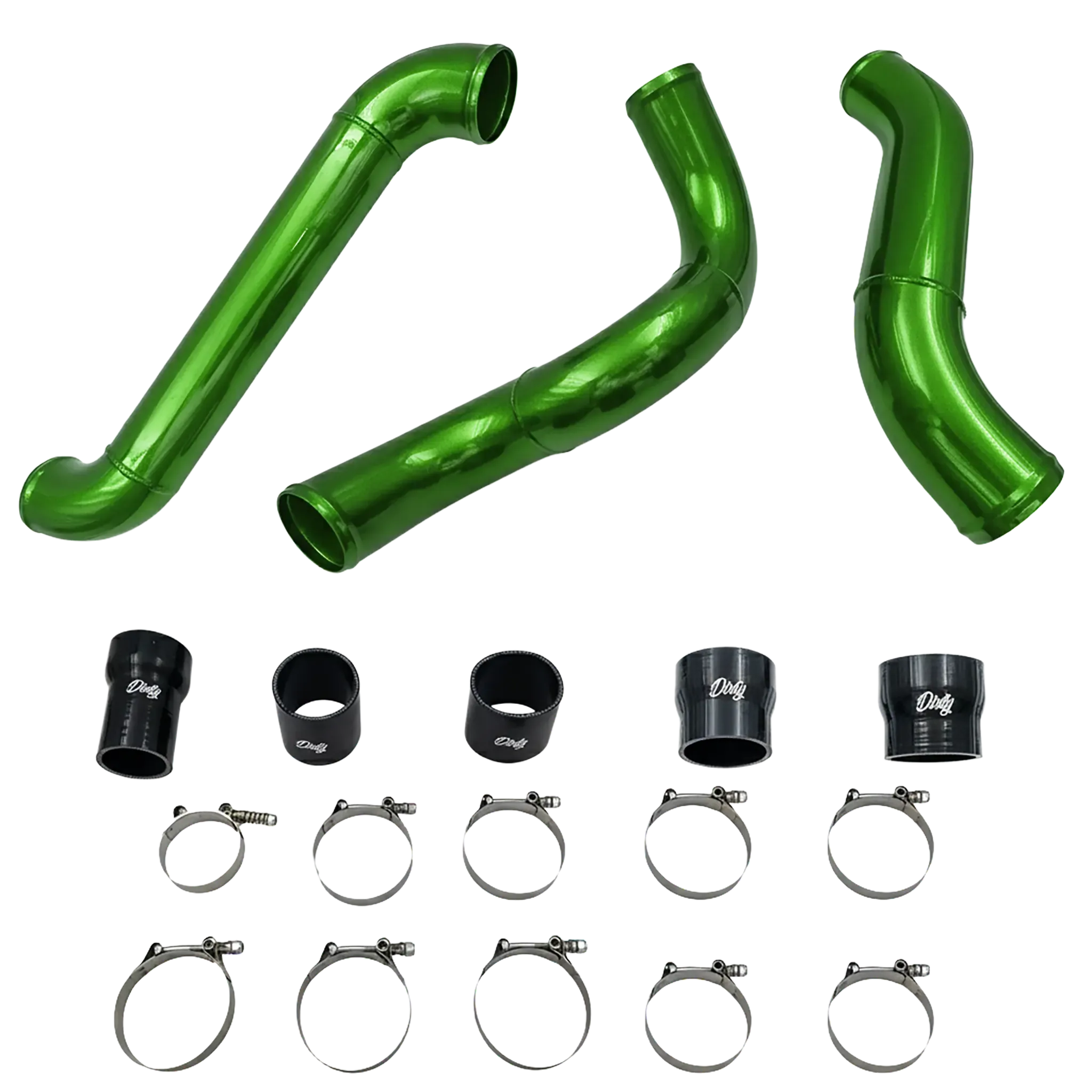 2012-2016 Duramax High Flow Dirty Intercooler Piping Kit (LML-INT-A150)