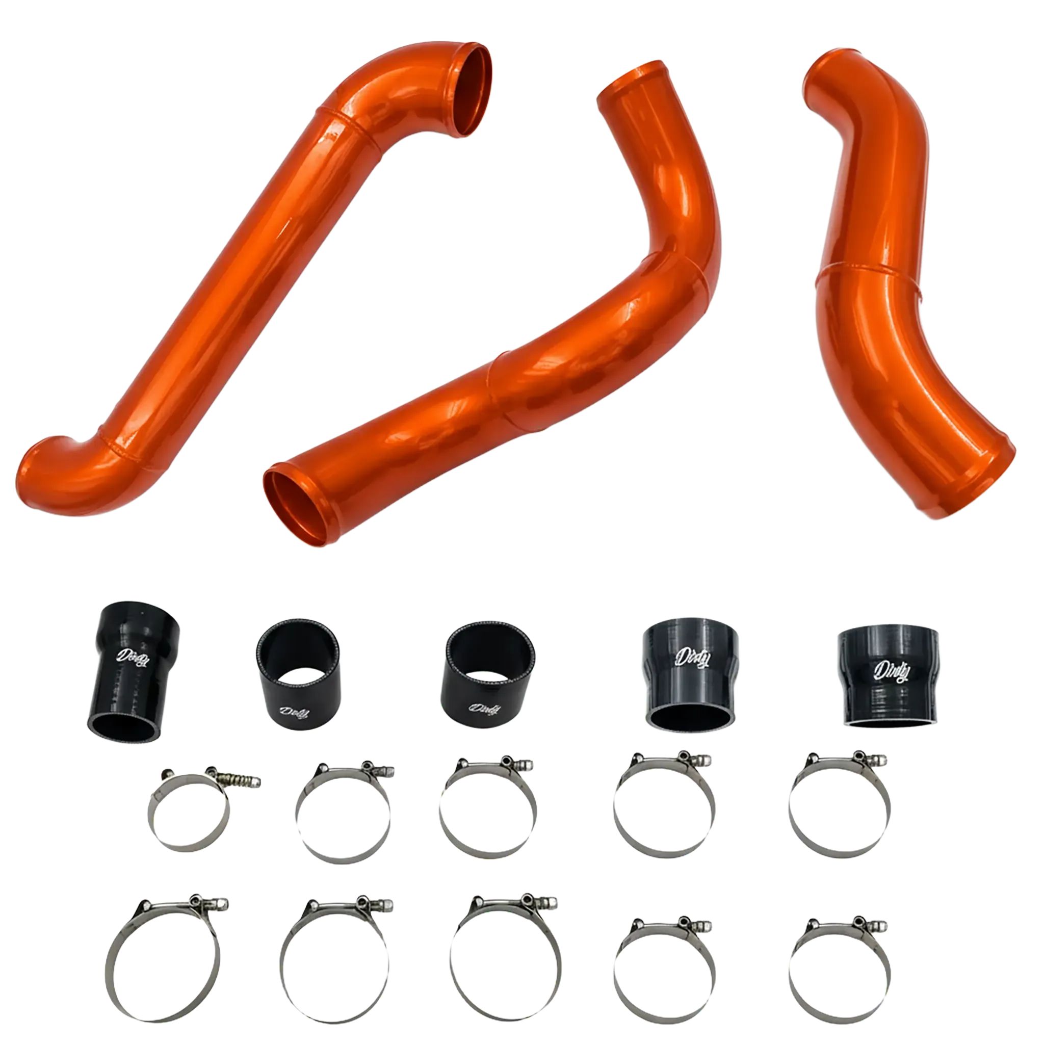 2012-2016 Duramax High Flow Dirty Intercooler Piping Kit (LML-INT-A150)