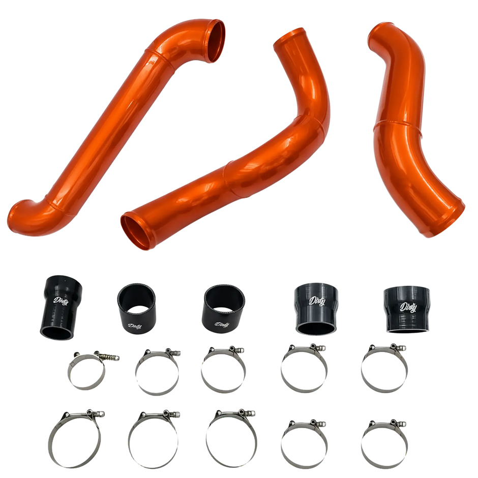 2012-2016 Duramax High Flow Dirty Intercooler Piping Kit (LML-INT-A150)
