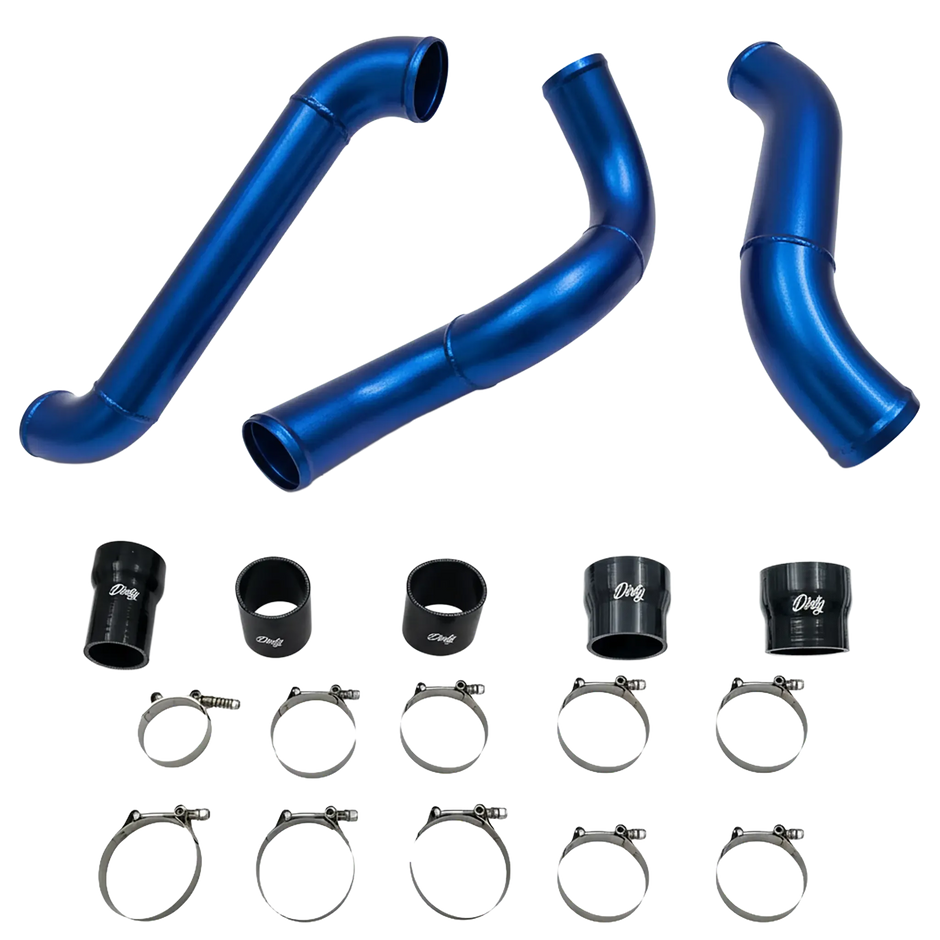 2012-2016 Duramax High Flow Dirty Intercooler Piping Kit (LML-INT-A150)