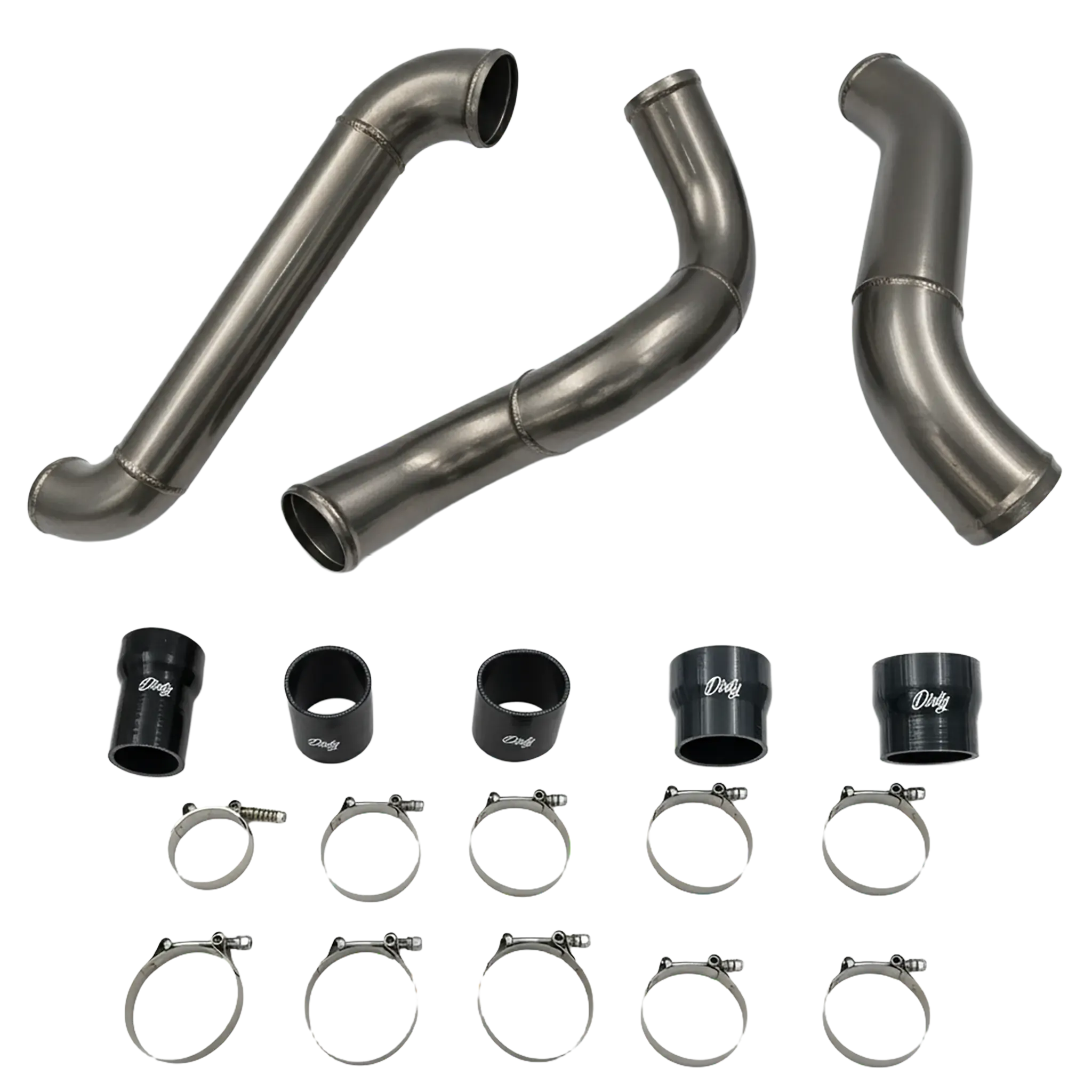 2012-2016 Duramax High Flow Dirty Intercooler Piping Kit (LML-INT-A150)