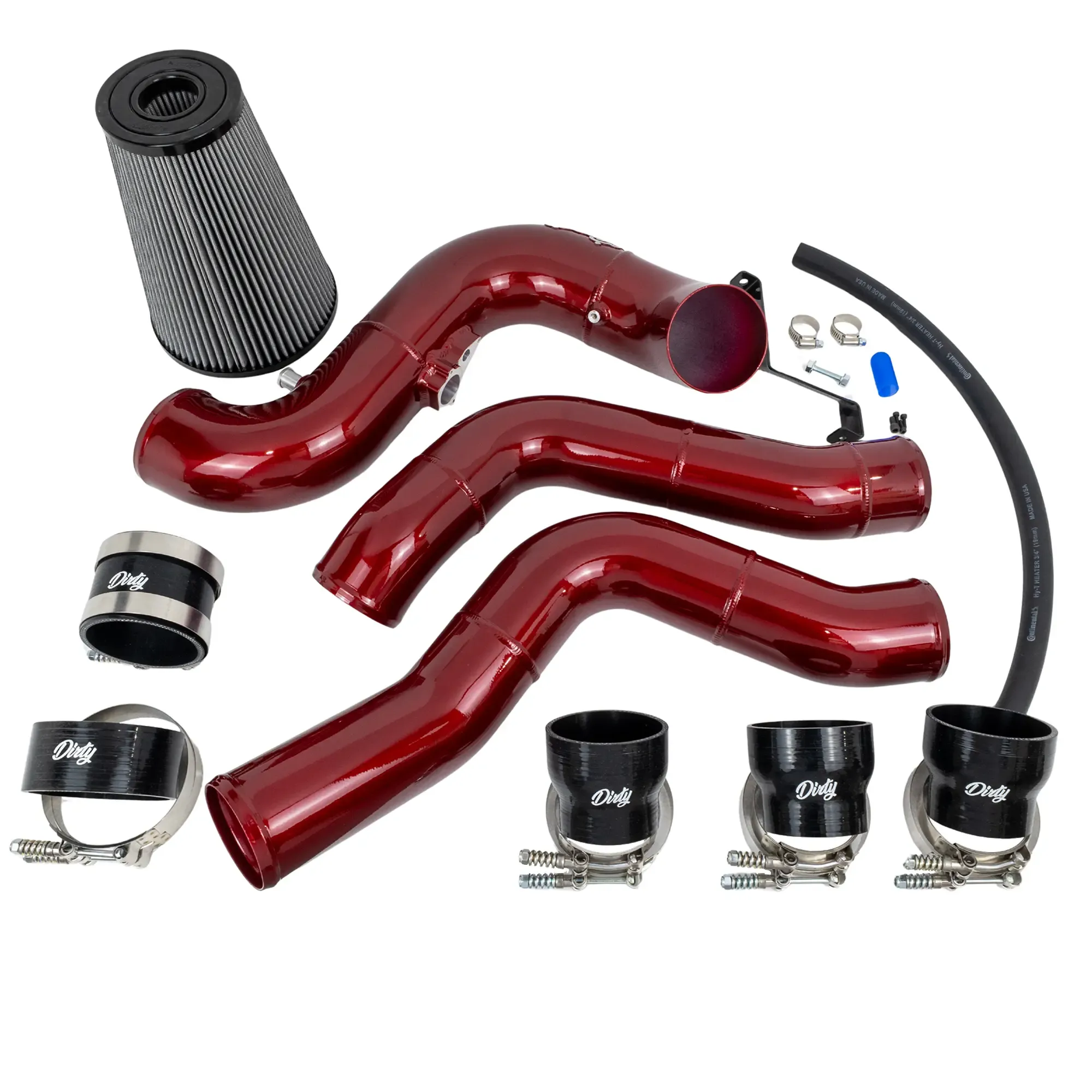 2013-2018 Cummins Dirty Stock Turbo Intercooler Piping Kit (I67-INT-A126)