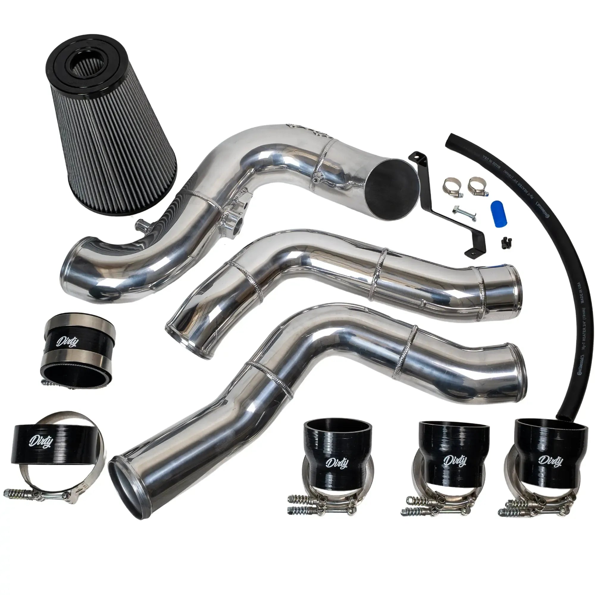 2013-2018 Cummins Dirty Stock Turbo Intercooler Piping Kit (I67-INT-A126)