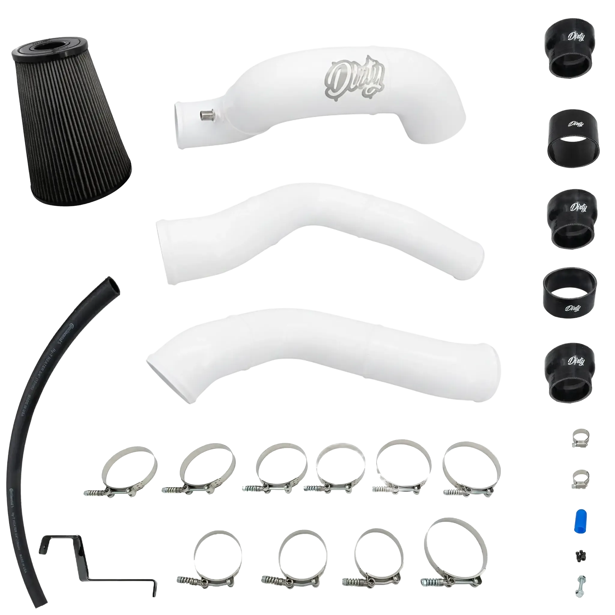 2013-2018 Cummins Dirty Stock Turbo Intercooler Piping Kit (I67-INT-A126)