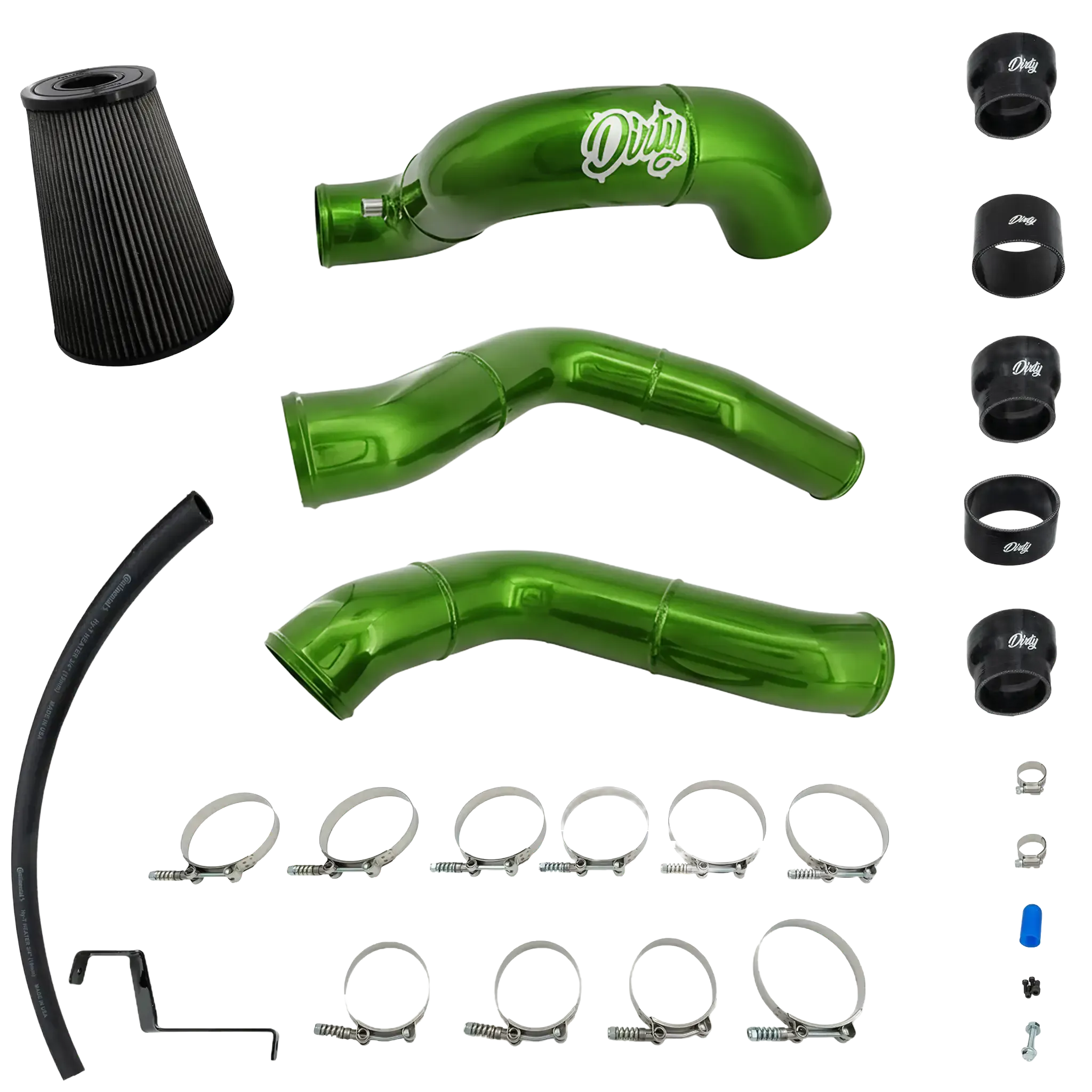 2013-2018 Cummins Dirty Stock Turbo Intercooler Piping Kit (I67-INT-A126)