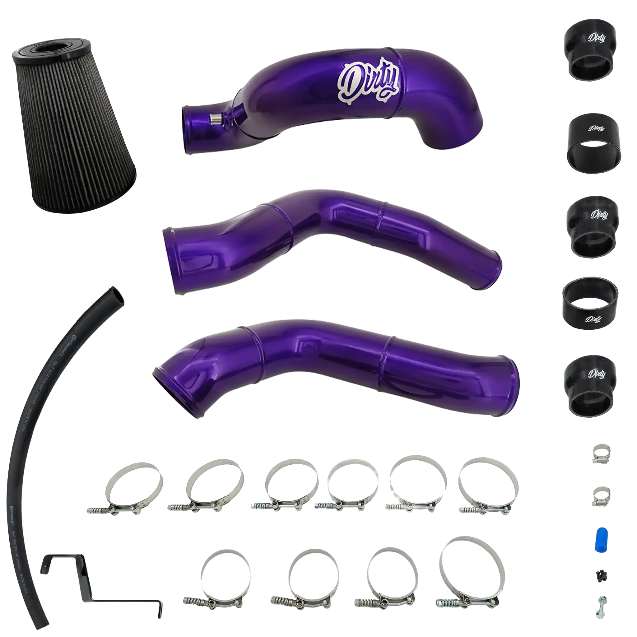 2013-2018 Cummins Dirty Stock Turbo Intercooler Piping Kit (I67-INT-A126)