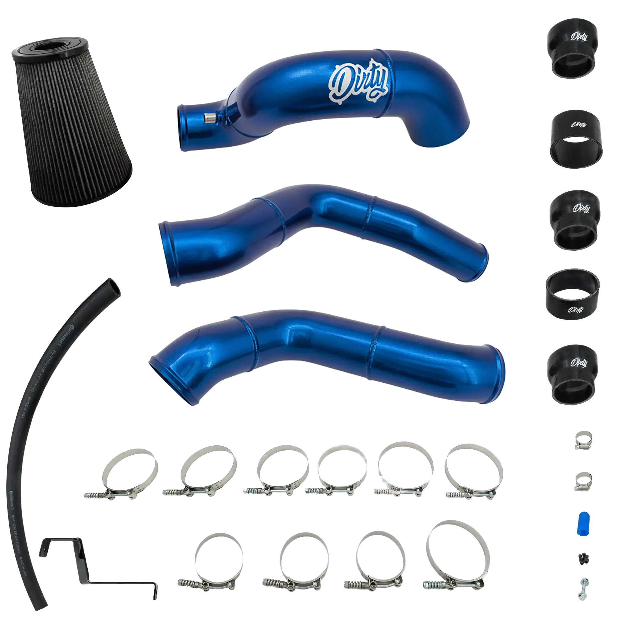 2013-2018 Cummins Dirty Stock Turbo Intercooler Piping Kit (I67-INT-A126)