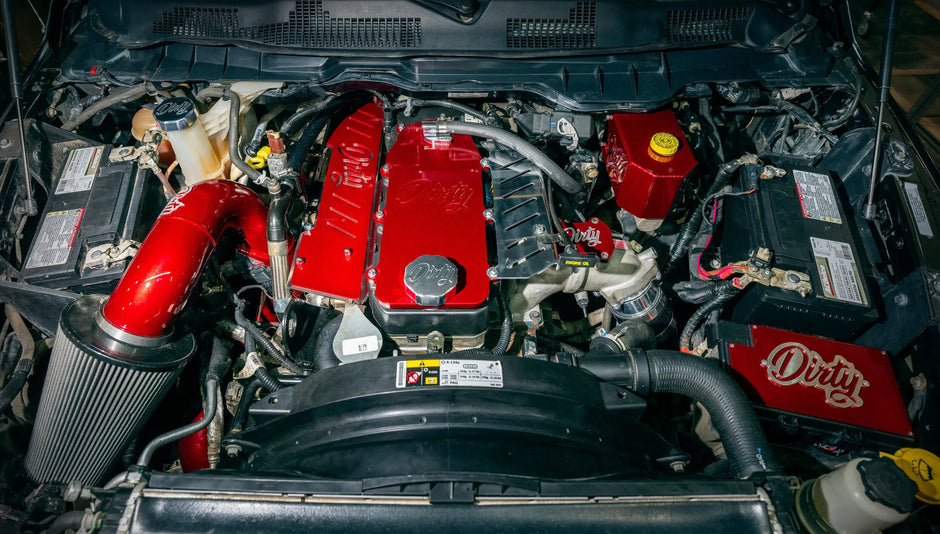 2013-2019 Cummins Brake Fluid Reservoir Dress Up Cover (I67-ENG-A141)