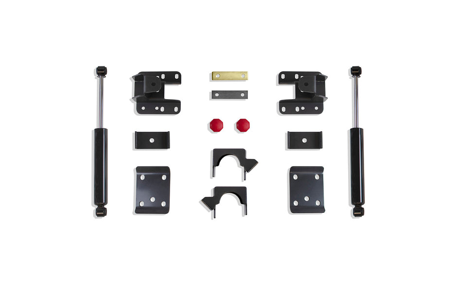 2007-2018 SILVERADO/SIERRA 1500 5"-6" REAR LOWERING BOX KIT (NON MAGNERIDE)