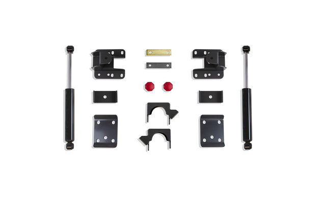 2007-2018 SILVERADO/SIERRA 1500 5"-6" REAR LOWERING BOX KIT (NON MAGNERIDE)