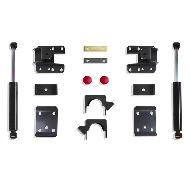 2007-2018 SILVERADO/SIERRA 1500 5"-6" REAR LOWERING BOX KIT (NON MAGNERIDE)