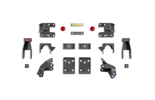 2007-2018 SILVERADO/SIERRA 1500 4" REAR LOWERING BOX KIT (MAGNERIDE)