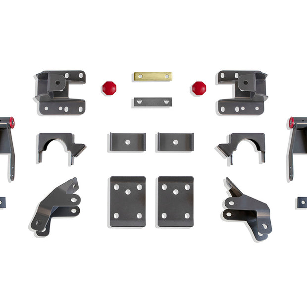 2007-2018 SILVERADO/SIERRA 1500 4" REAR LOWERING BOX KIT (MAGNERIDE)