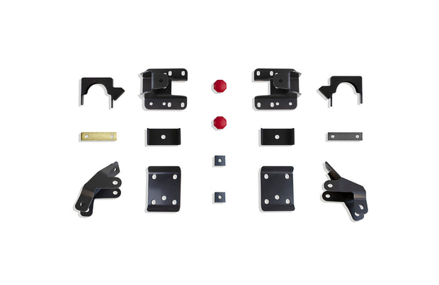 2007-2018 SILVERADO/SIERRA 1500 5"-6" REAR LOWERING BOX KIT (MAGNERIDE)