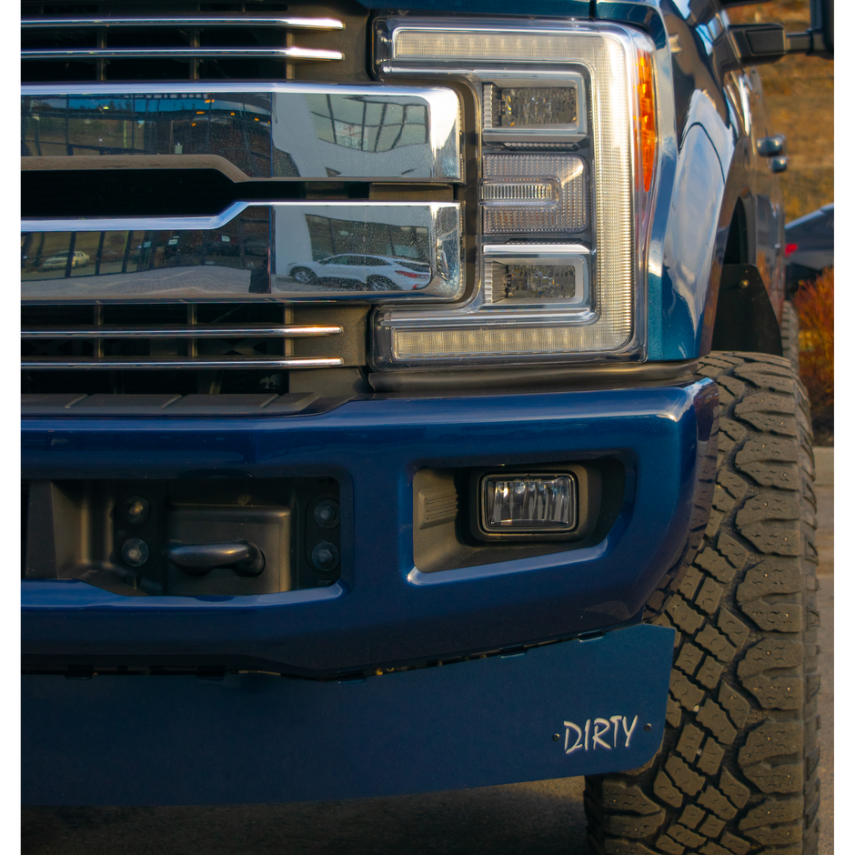 2017-2019 Powerstroke Dirty Front Valance (067-EXT-A017)