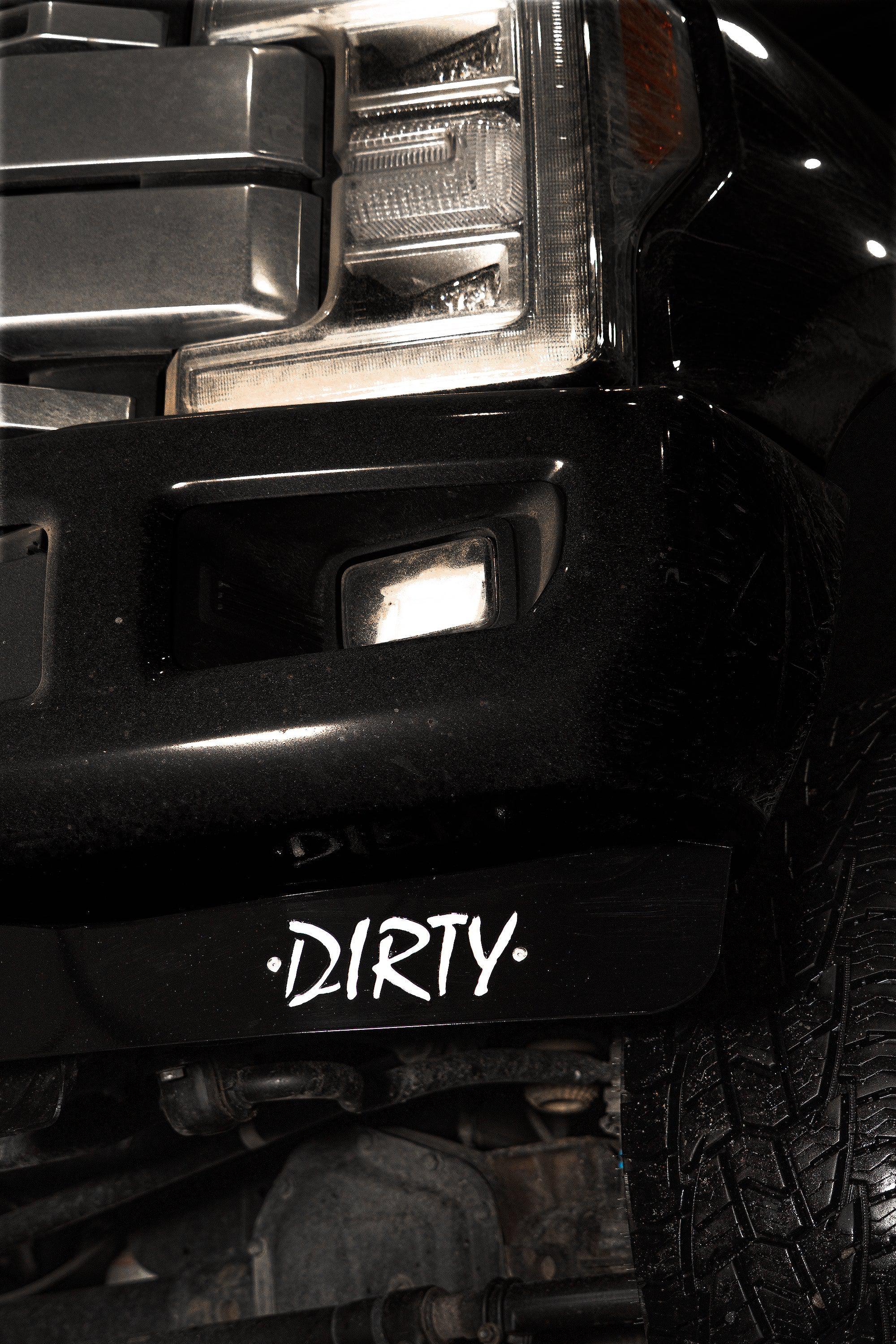 2017-2019 Powerstroke Dirty Front Valance (067-EXT-A017)