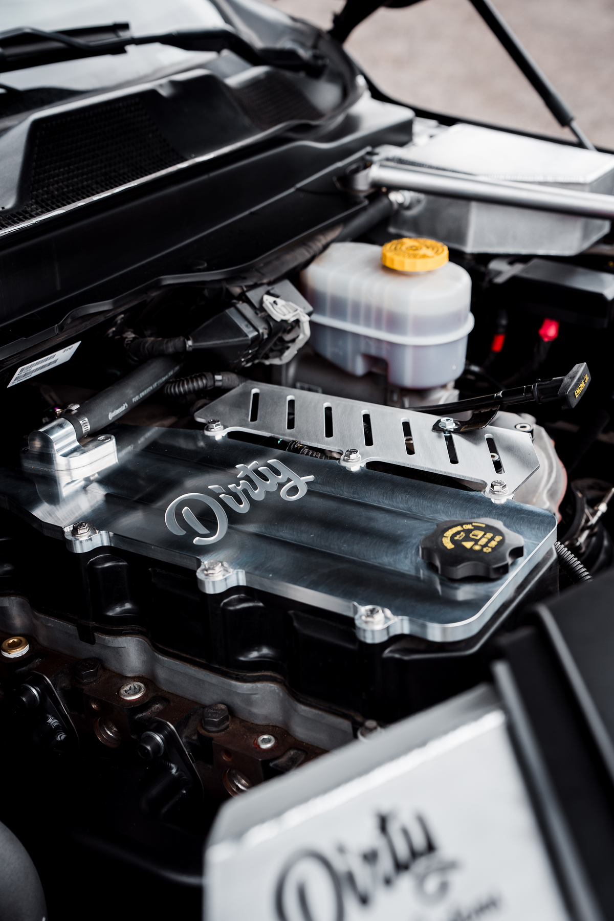2019-2023 Cummins Dirty Electrical Cover Plate (I67-ENG-A110)