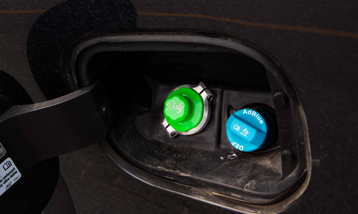 2019+ 3.0L Duramax Billet Fuel Filler Cap Fix Kit (LM2-FUE-A077)