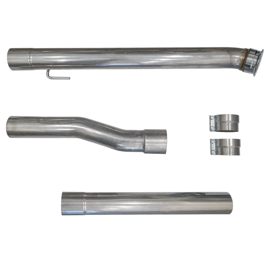 2019+ Cummins 4" SS CAT & DPF Delete Pipe - No Muffler (DDC-3D19)