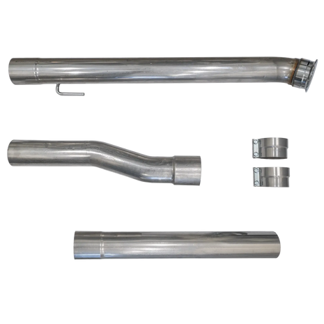 2019+ Cummins 4" SS CAT & DPF Delete Pipe - No Muffler (DDC-3D19)
