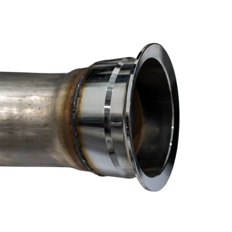 2019+ Cummins 4" SS CAT & DPF Delete Pipe w/ Muffler (DDC-3D19M)