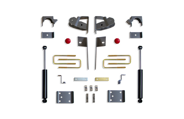 2019-2025 SILVERADO/SIERRA 1500 5" REAR LOWERING BOX KIT