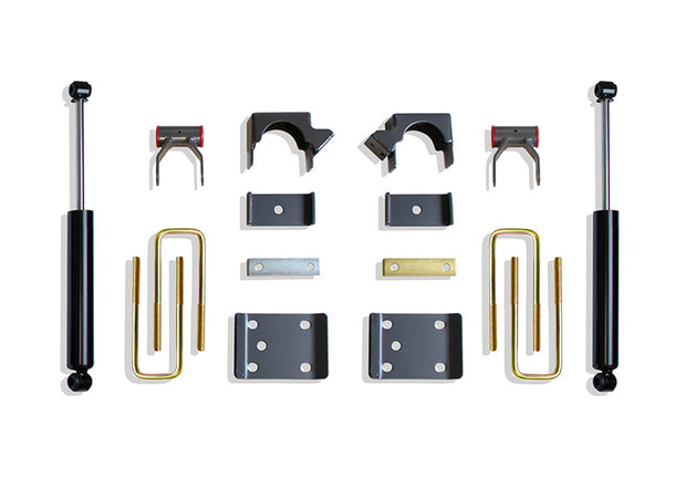 2019-2025 SILVERADO/SIERRA 1500 6" REAR LOWERING BOX KIT