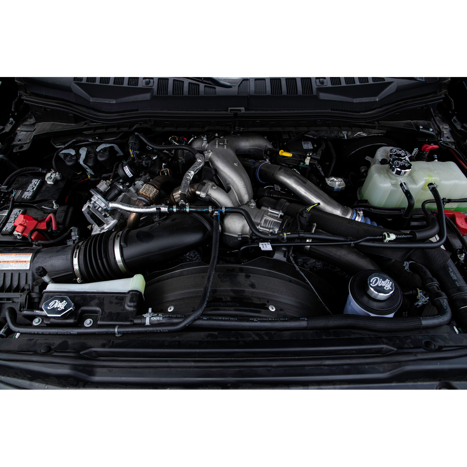 2020-2022 Powerstroke Small Coolant Reservoir Improved Aesthetics Cap  (067-ENG-0373)