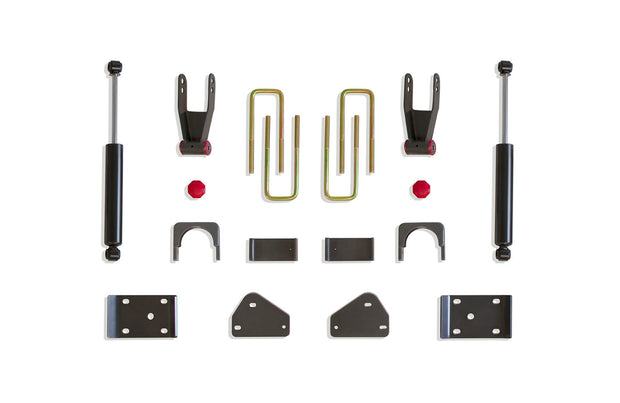 2002-2008 RAM 1500 2WD 4"-6" REAR LOWERING BOX KIT