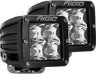 Spot Surface Mount Black Pair D-Series Pro RIGID Industries