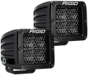 Spot Diffused Midnight Surface Mount Pair D-Series Pro RIGID Industries