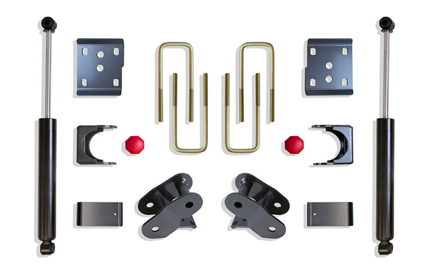 2015-2025 F-150 2WD 4" / 4WD 5" REAR LOWERING BOX KIT