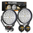 RAY-L Series | 9 Inch 318W 34180LM Dual DRL Offroad LED Driving Lights