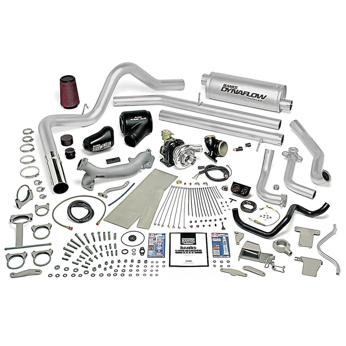Banks Sidewinder Turbo System Wastegated 83-93 Ford 6.9/7.3L Truck C-6 (21060)