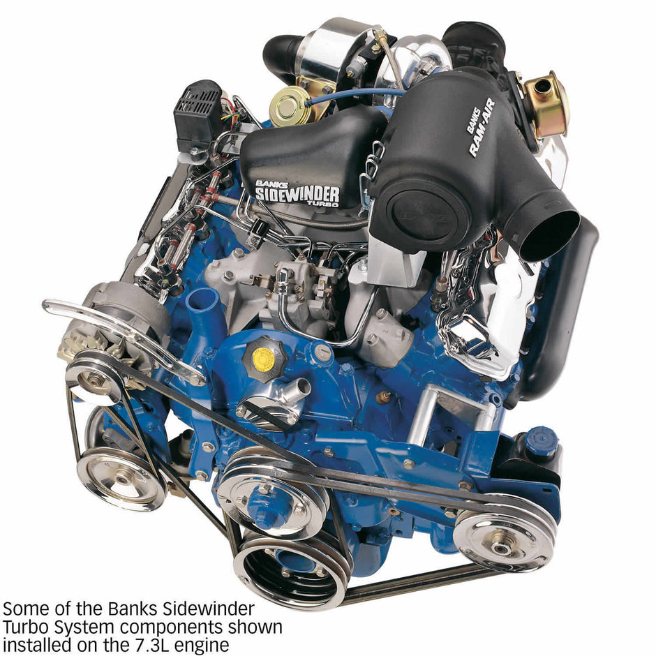 Banks Sidewinder Turbo System Wastegated 83-93 Ford 6.9/7.3L Truck C-6 (21060)