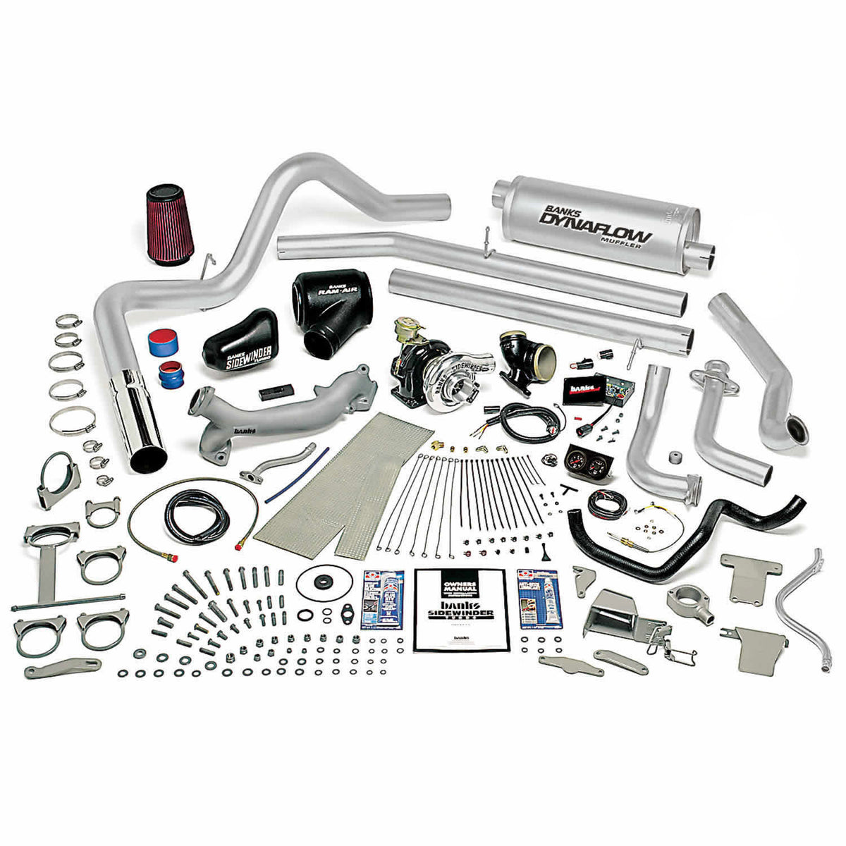 Banks Sidewinder Turbo System Wastegated 83-93 Ford 7.3L Truck E4OD Automatic Transmission (21062)