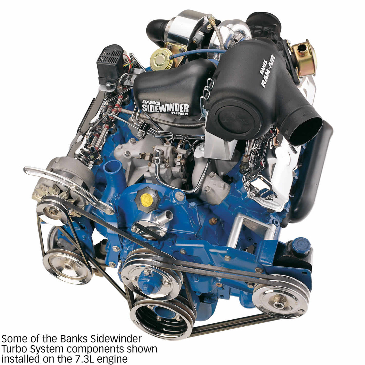 Banks Sidewinder Turbo System Wastegated 83-93 Ford 7.3L Truck E4OD Automatic Transmission (21062)