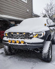 V-ULTRA Series | 5 Inch 172W LED Side Shooter Amber Pod Lights with Amber DRL