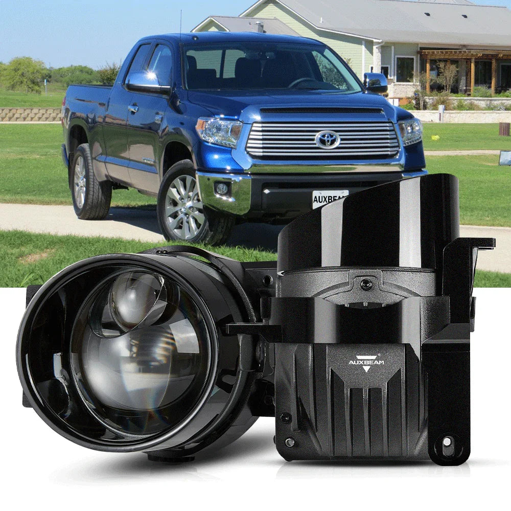(2pcs/Set)3 Inch 86W Bi-LED Projector Lens Fog Light 6000K Hyperboloid Lens Fog Light With High Beam-- Toyota Bracket
