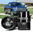 (2pcs/Set)3 Inch 86W Bi-LED Projector Lens Fog Light 6000K Hyperboloid Lens Fog Light With High Beam-- Toyota Bracket