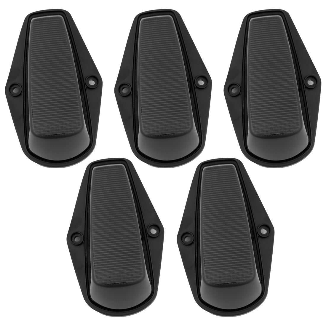 Ford 88-98 Superduty & 84-96 F-150 (5-Piece Set) Smoked Lens with White LED's - Image 3